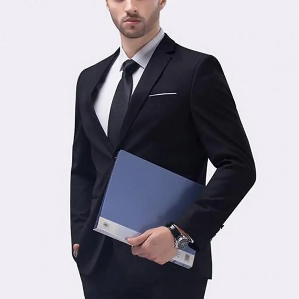 Terno Slim Fit Masculino – Estilo Executivo 2 Peças