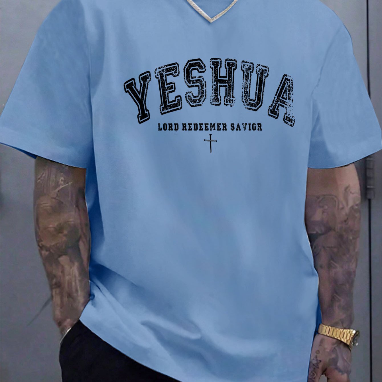 Camiseta Masculina YESHUA Oversized