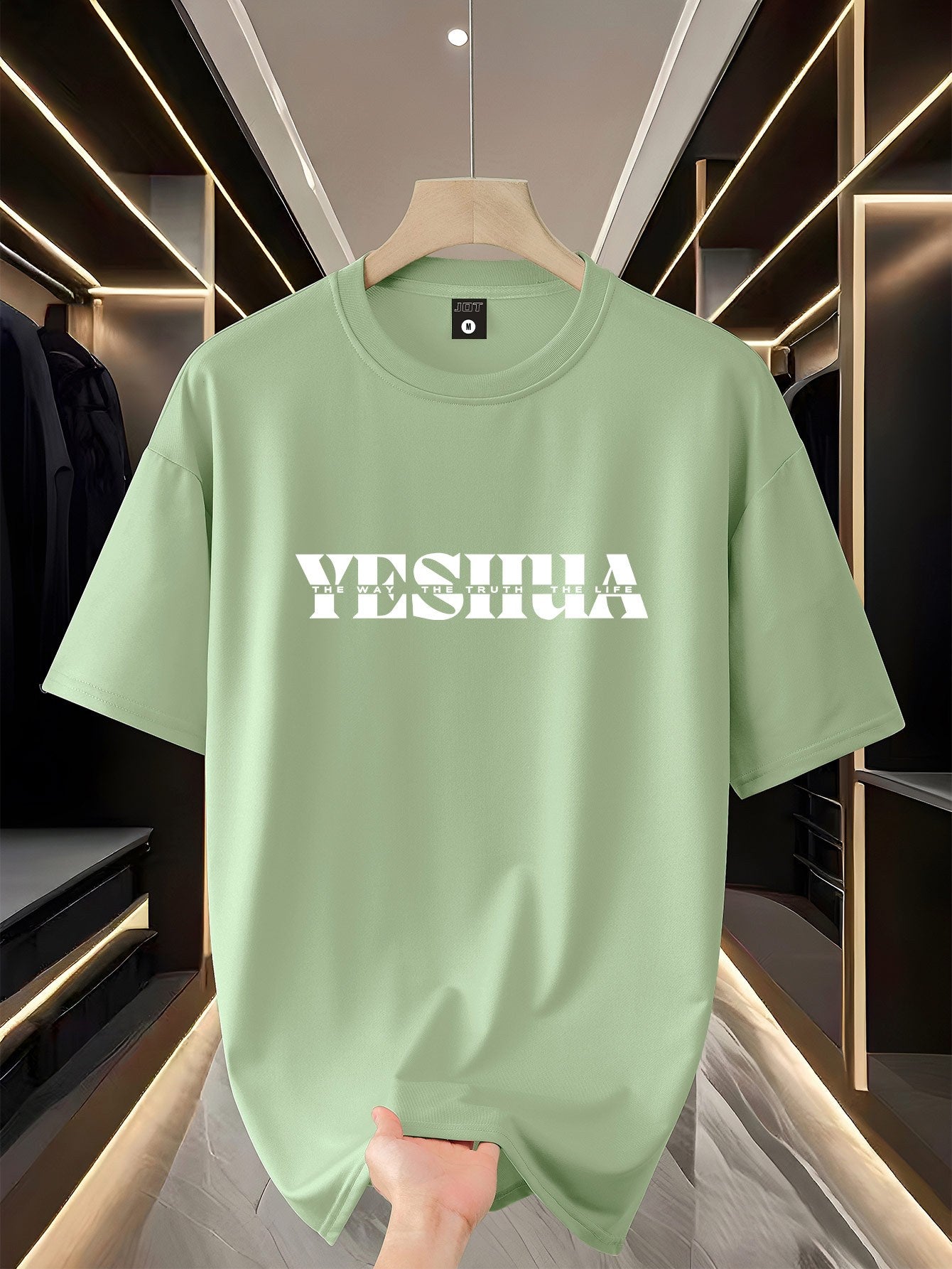 Camiseta "YESHUA" – Estilo, Fé e Impacto em Cada Estampa!
