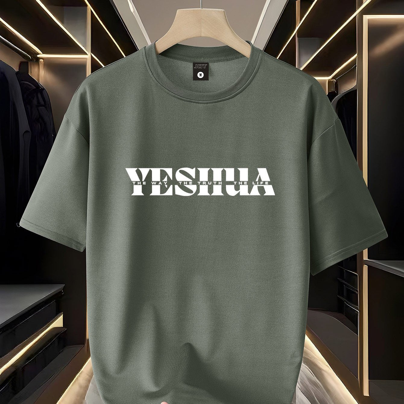 Camiseta "YESHUA" – Estilo, Fé e Impacto em Cada Estampa!
