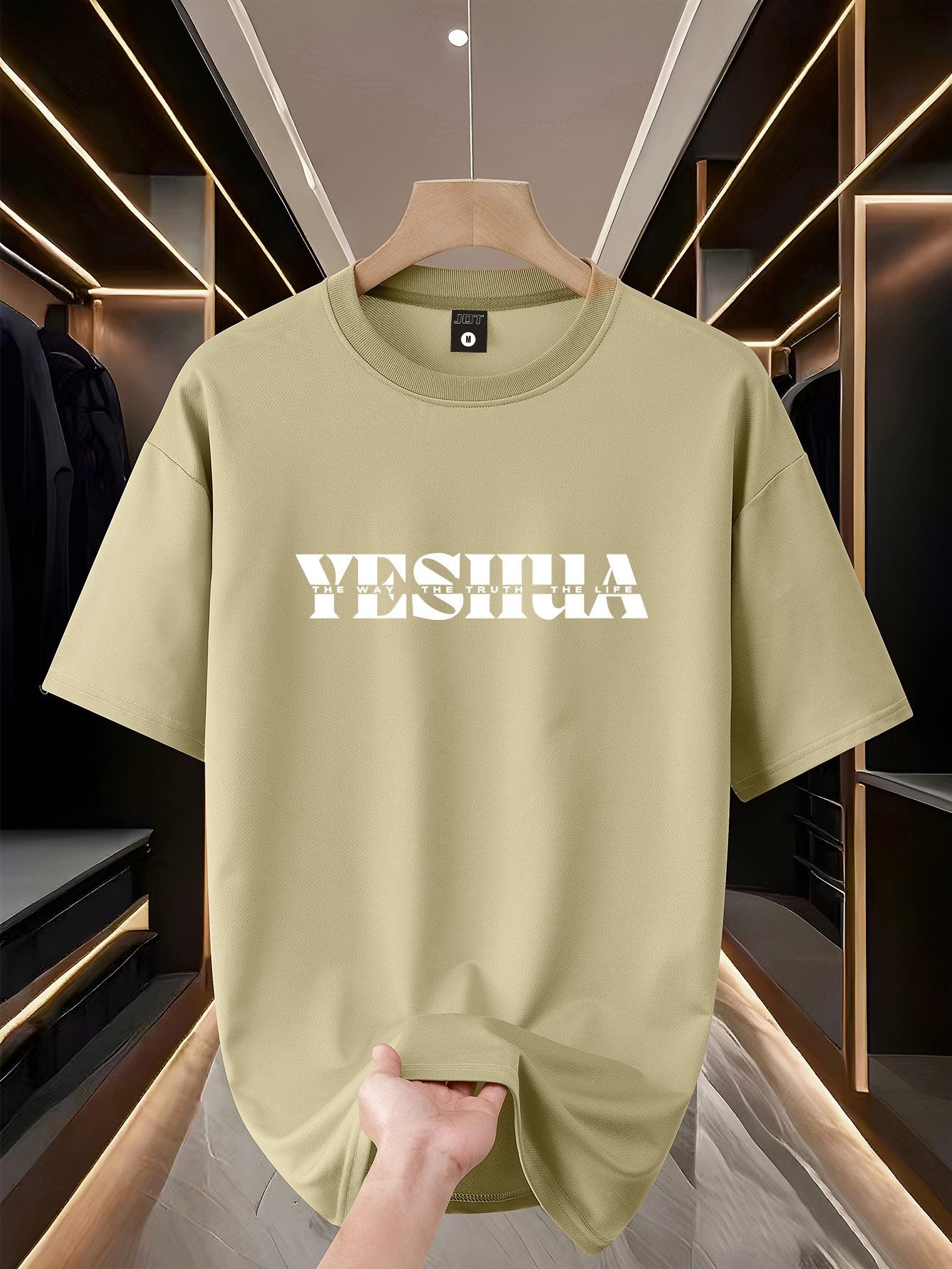 Camiseta "YESHUA" – Estilo, Fé e Impacto em Cada Estampa!