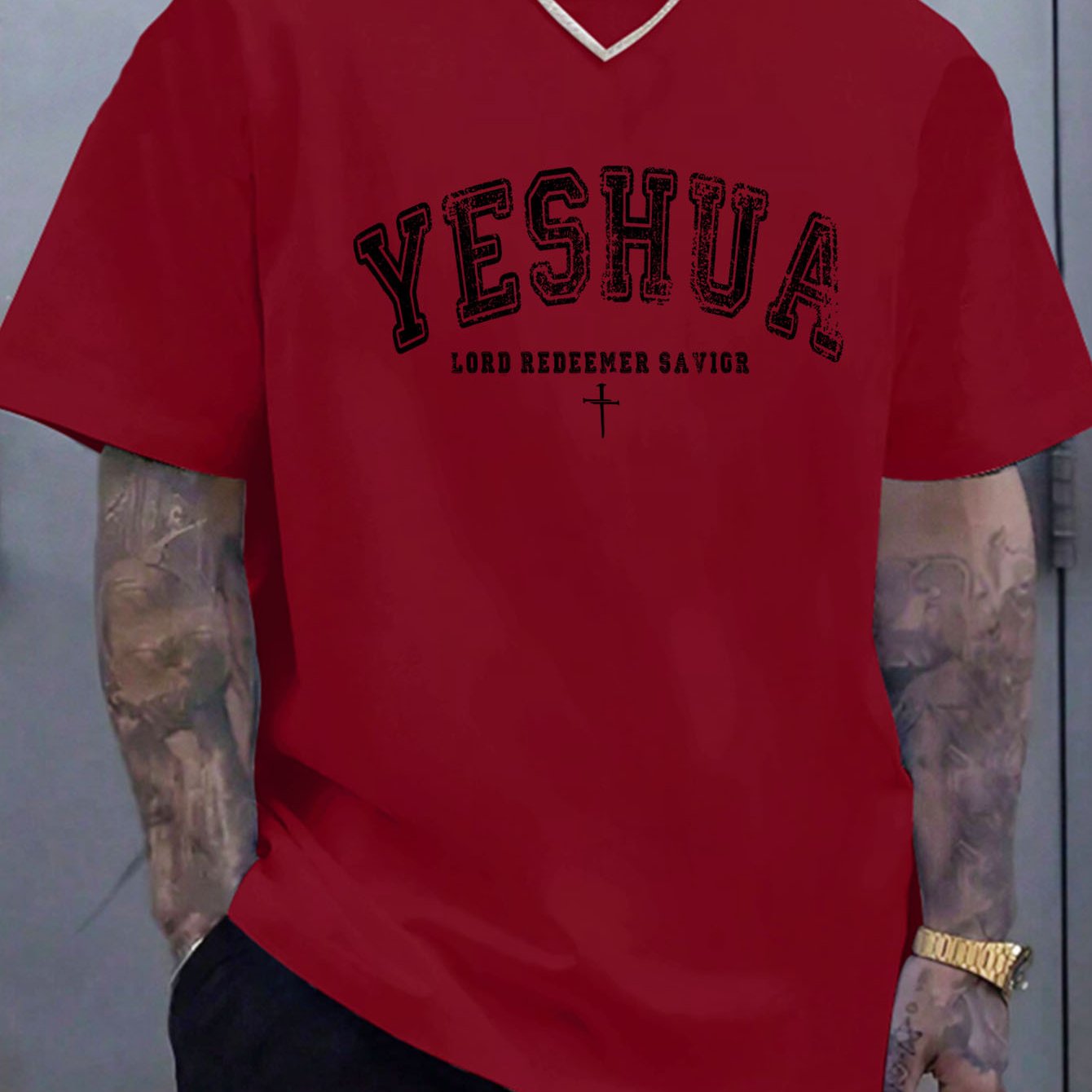 Camiseta Masculina YESHUA Oversized