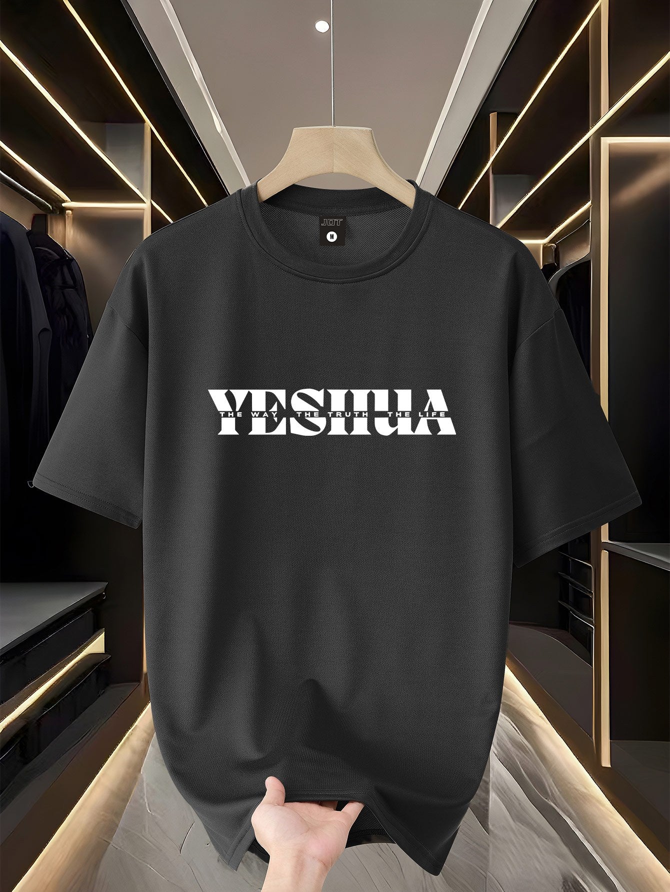Camiseta "YESHUA" – Estilo, Fé e Impacto em Cada Estampa!