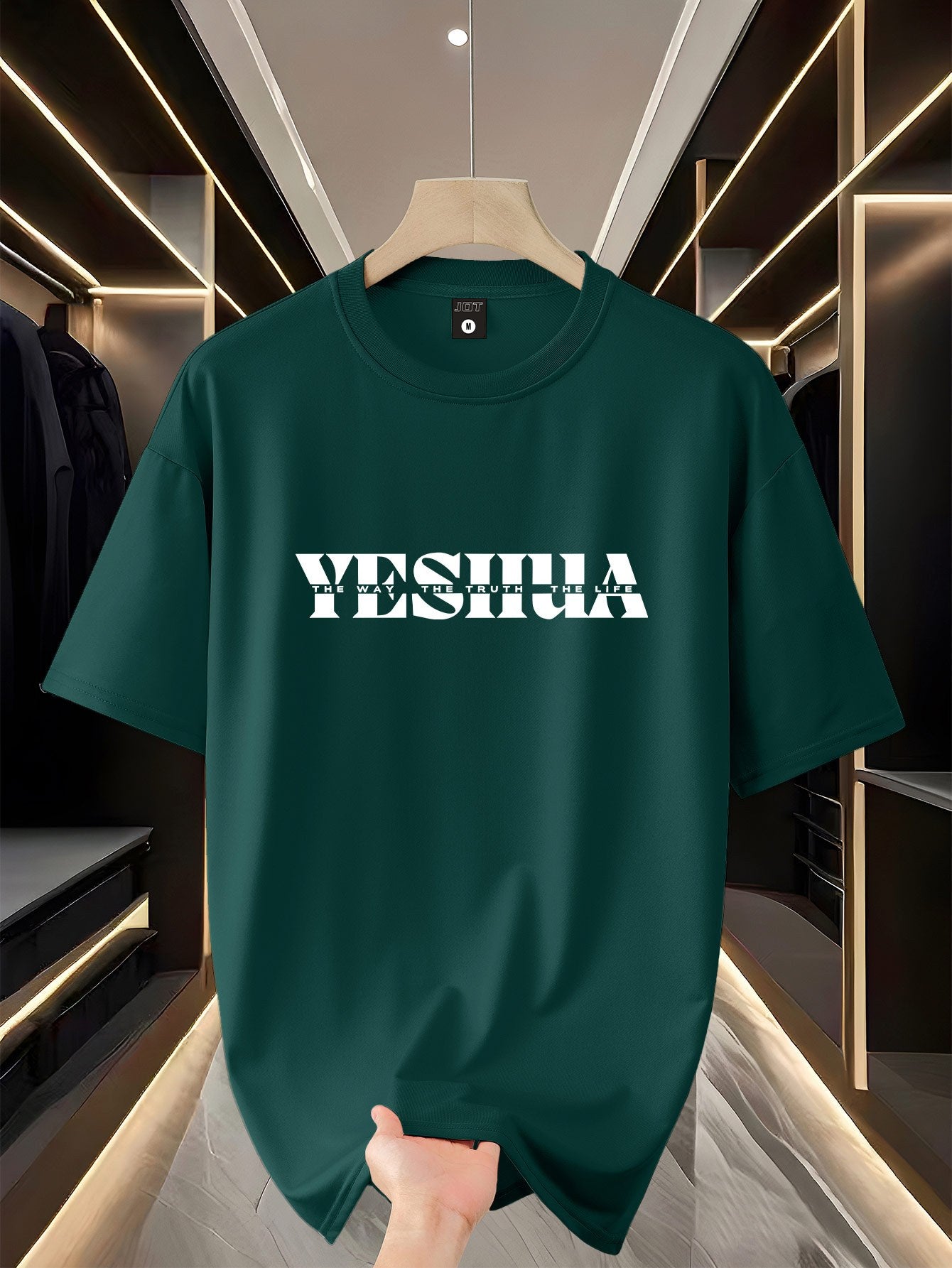 Camiseta "YESHUA" – Estilo, Fé e Impacto em Cada Estampa!