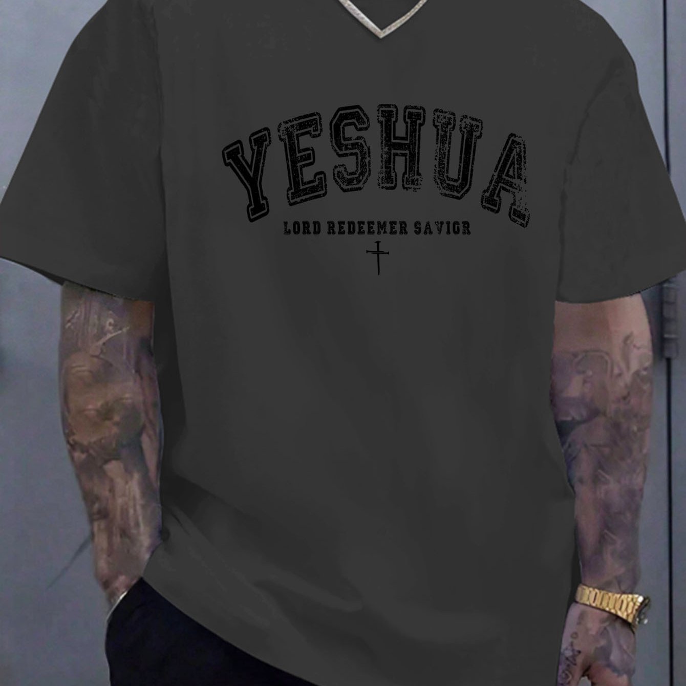 Camiseta Masculina YESHUA Oversized