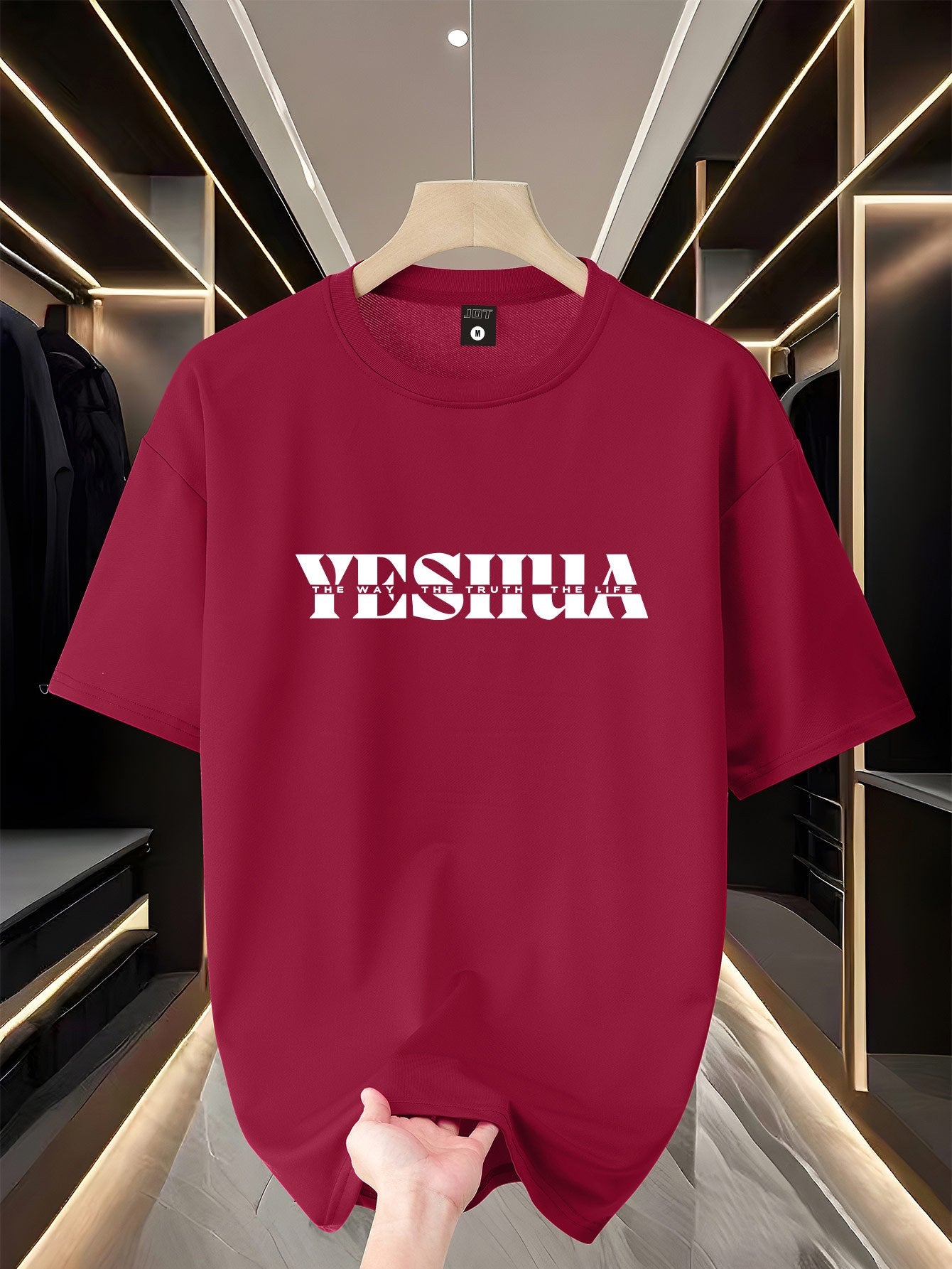 Camiseta "YESHUA" – Estilo, Fé e Impacto em Cada Estampa!