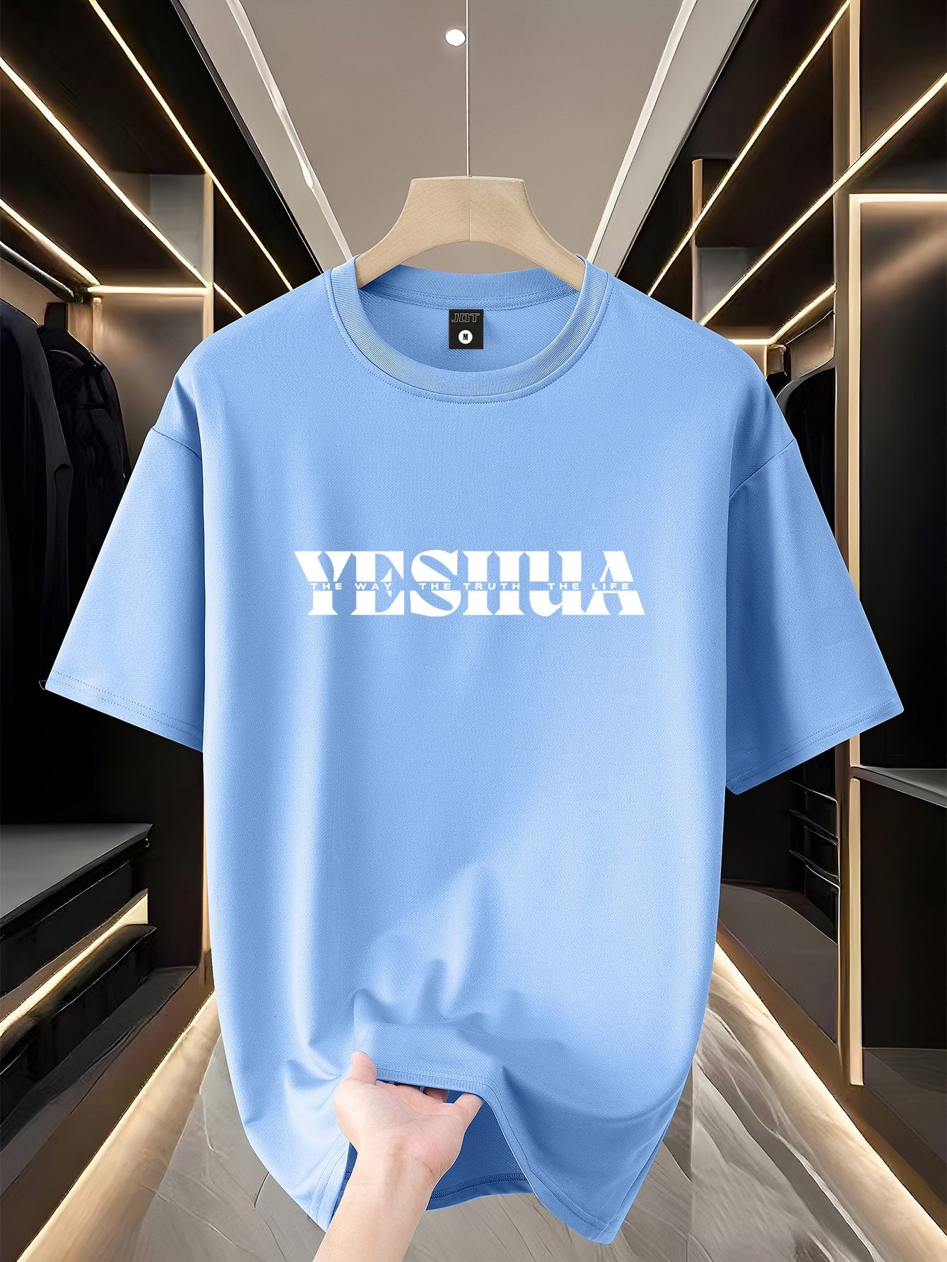 Camiseta "YESHUA" – Estilo, Fé e Impacto em Cada Estampa!