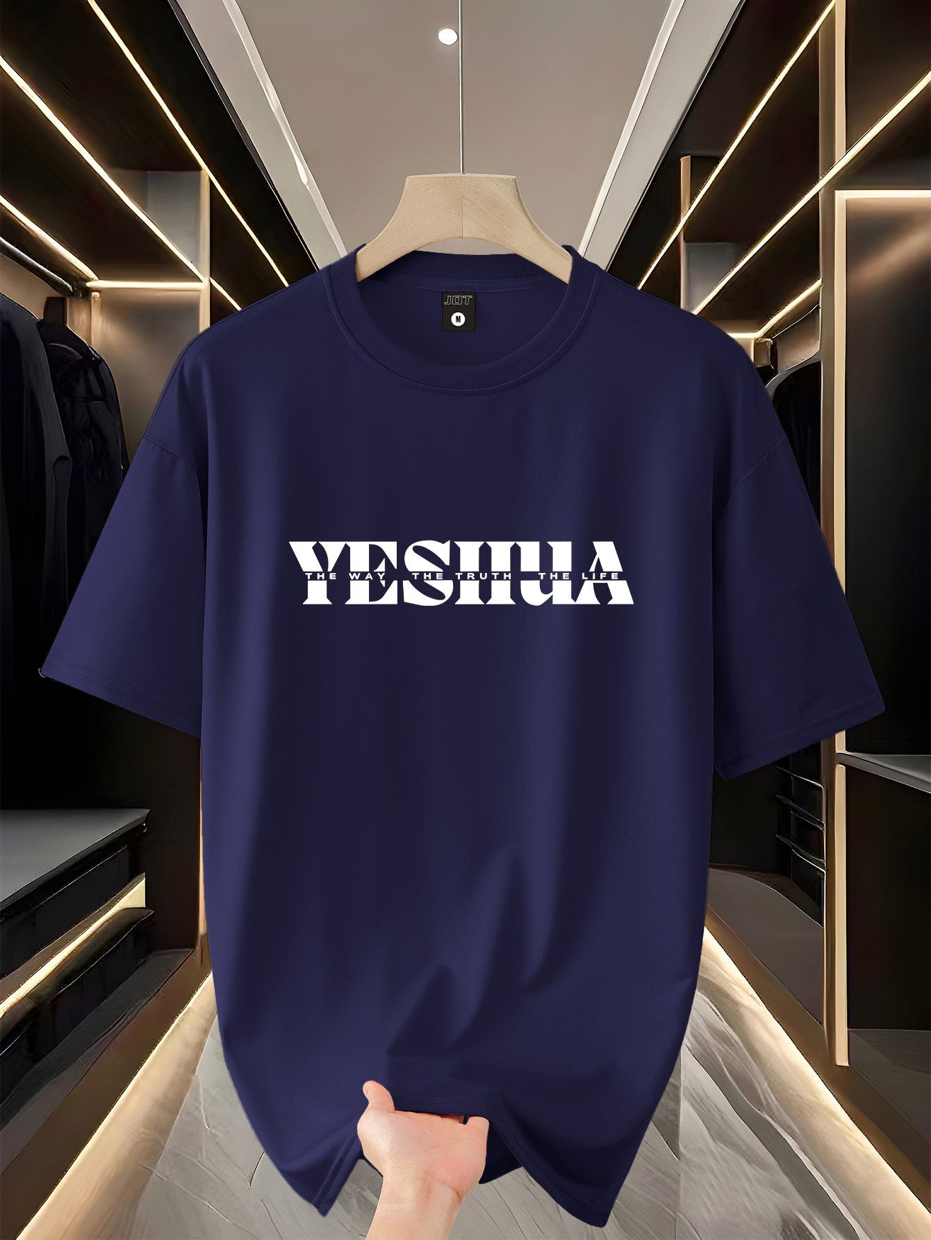 Camiseta "YESHUA" – Estilo, Fé e Impacto em Cada Estampa!