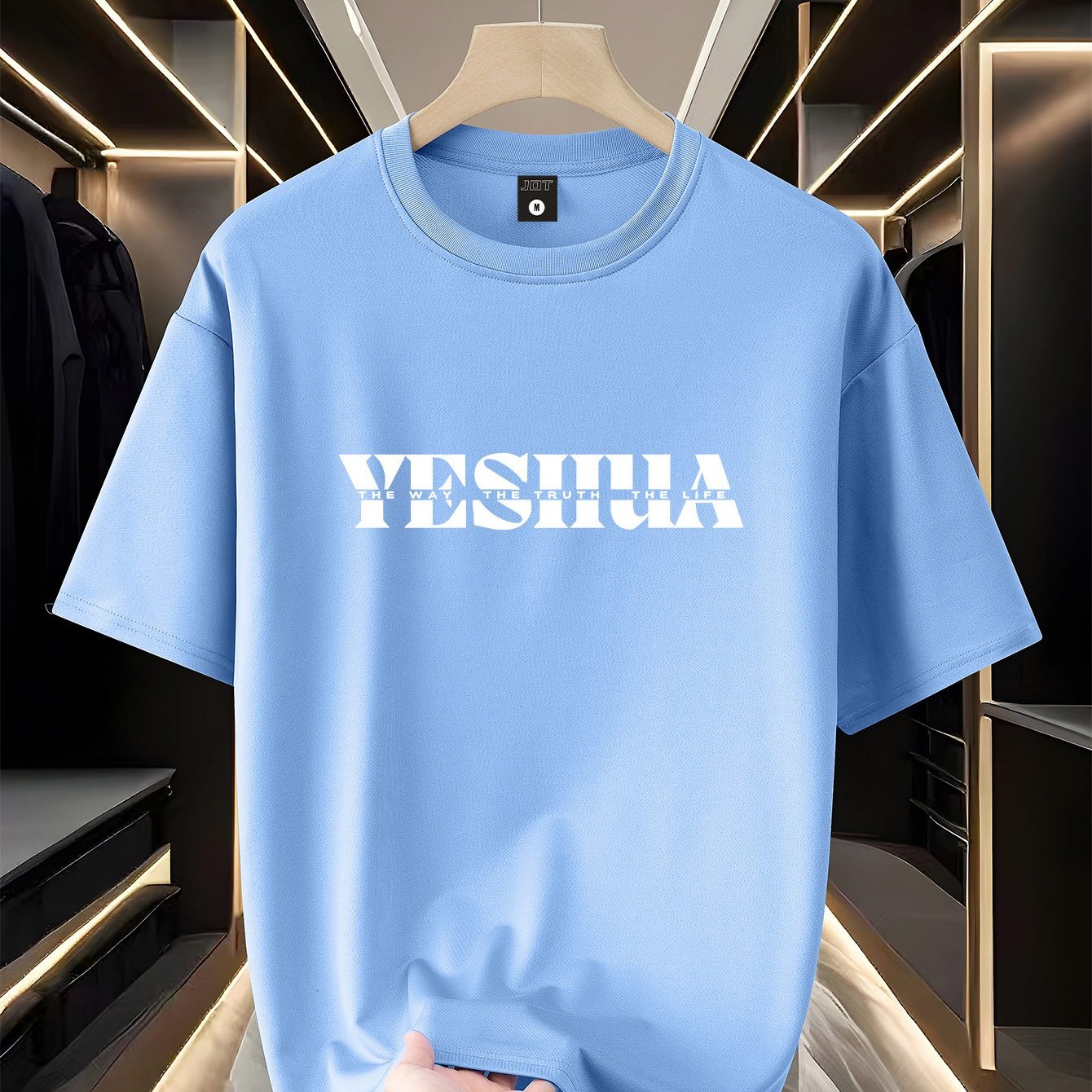 Camiseta "YESHUA" – Estilo, Fé e Impacto em Cada Estampa!