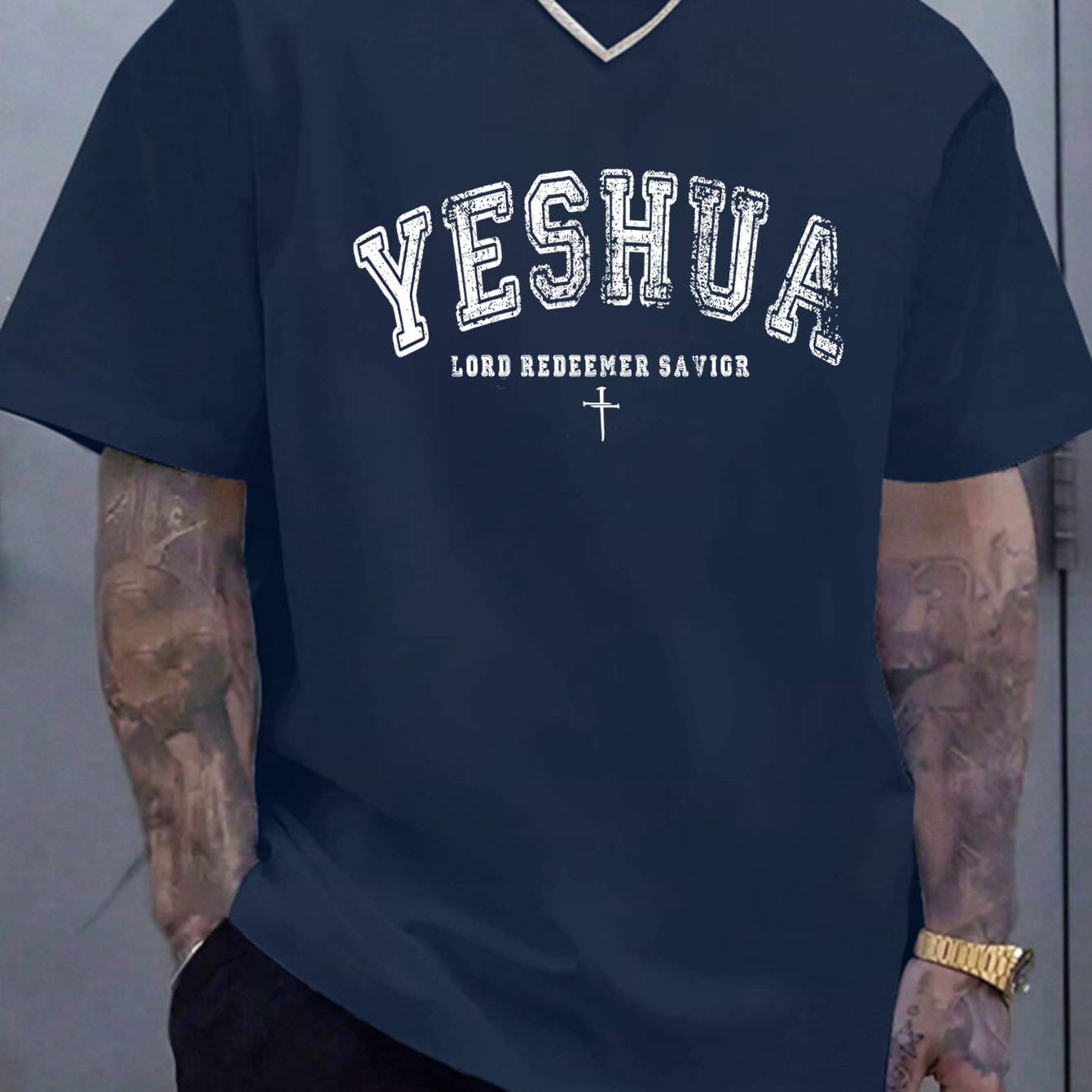 Camiseta Masculina YESHUA Oversized