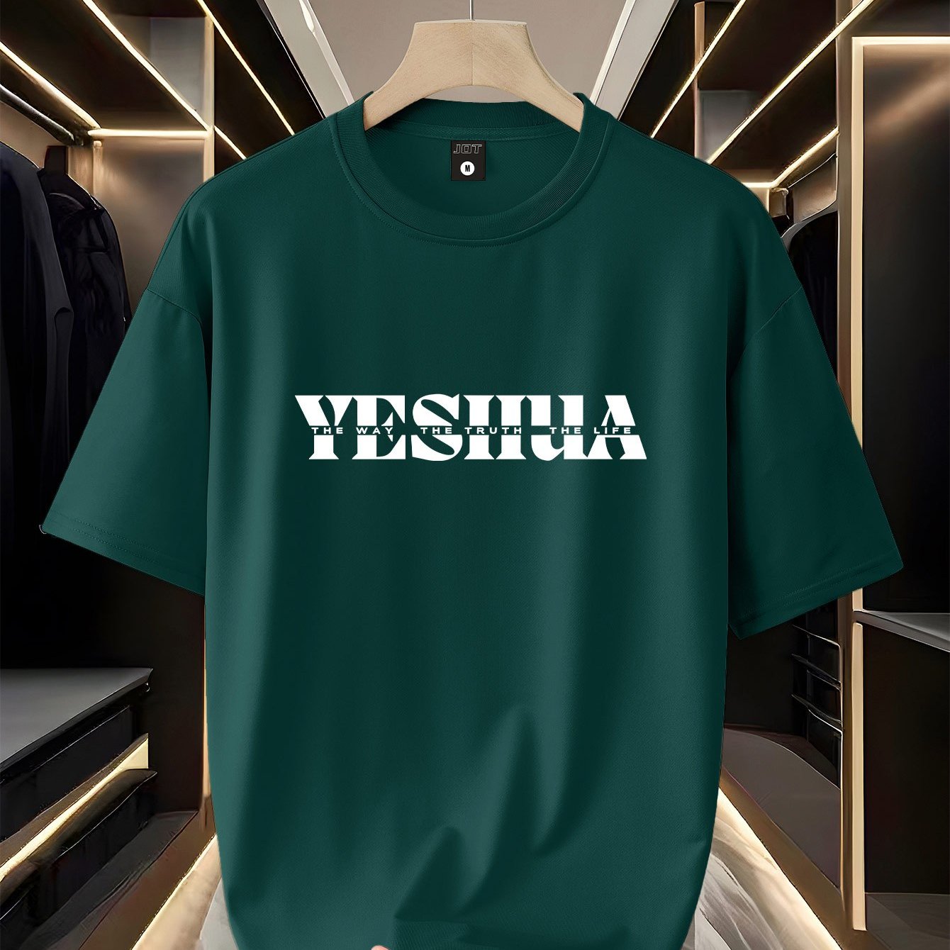Camiseta "YESHUA" – Estilo, Fé e Impacto em Cada Estampa!