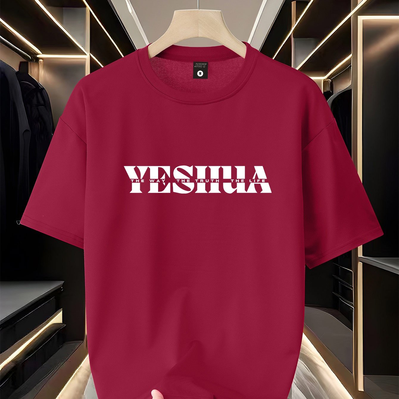 Camiseta "YESHUA" – Estilo, Fé e Impacto em Cada Estampa!