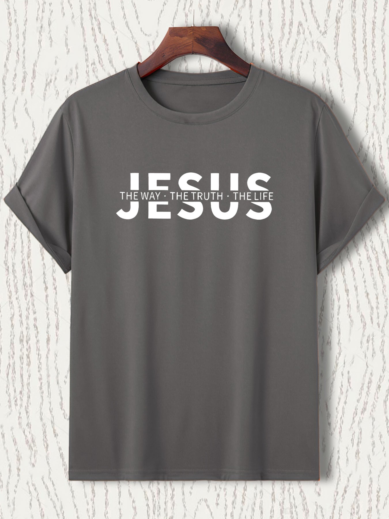 Camiseta Masculina “Jesus” – Fé com Estilo
